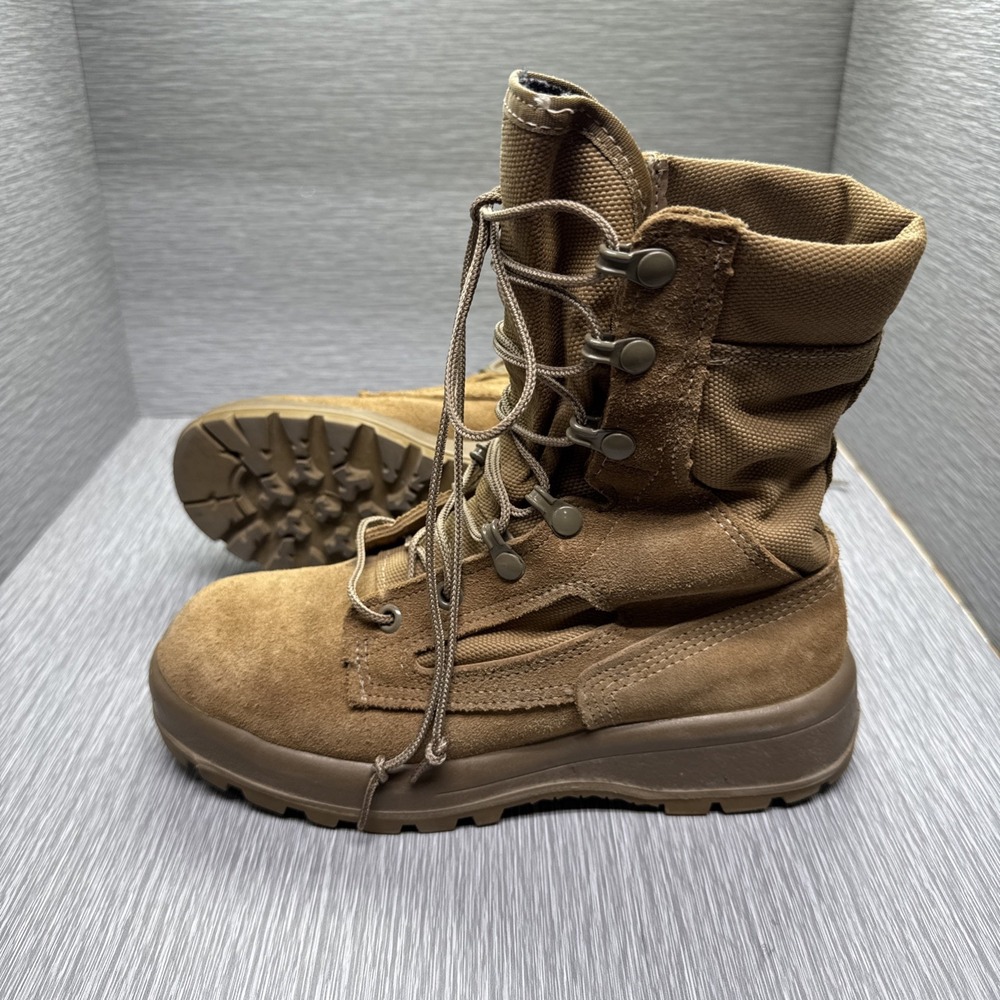 Belleville Gore-Tex AF Safe to Fly Military Combat Boots Men's 6R Tan Waterproof